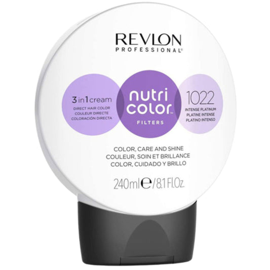 Revlon Professional „Nutri Color Filters 3in1“ kremas – maitinamoji kaukė su spalvų pigmentais spalvai atgaivinti, 240 ml