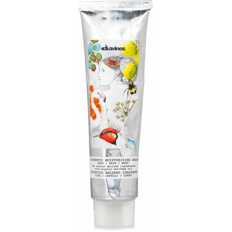Davines Authentic Moisturizing Balm – maitinamasis kondicionierius plaukams drėkinti