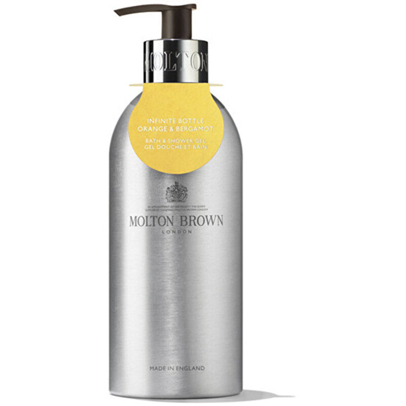 Molton Brown Infinite Bottle Orange & Bergamot Bath & dušo gelis – vonios ir dušo želė