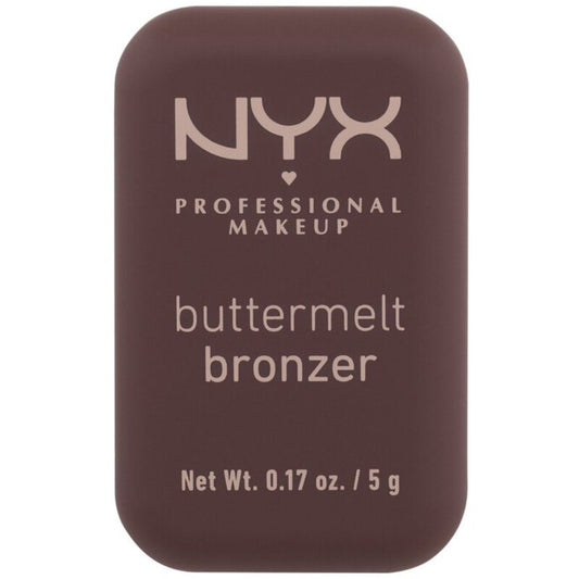 Nyx Buttermelt Bronzer - Labai pigmentuotas ir ilgai išliekantis bronzeris 5 g
