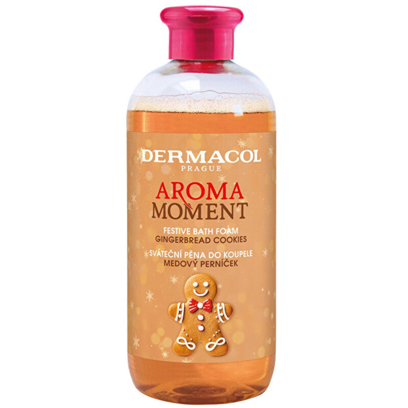 Dermacol medaus ir imbierinių riešutų skonio vonios putos su kvapiąja medžiaga „Aroma Moment Festive Bath Foam“ - vonios putos