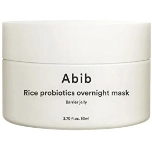 Abib Barrier Jelly Rice Probiotics Overnight Mask - Naktinė veido kaukė su probiotikais
