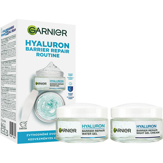 GARNIER Hyaluron Barrier Repair Ruutine Set – odos priežiūros dovanų rinkinys