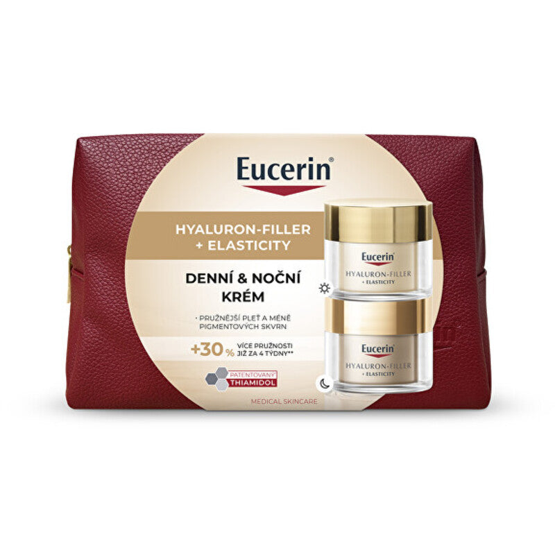 Eucerin Hyaluron-Filler + Elasticity veido priežiūros rinkinys – odos priežiūros dovanų rinkinys
