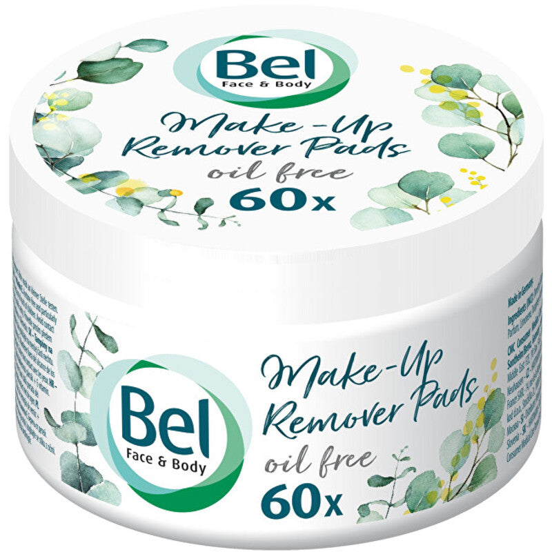 Bel Face & Body (Make-Up Remover Pads (60 vnt) – sudrėkinti makiažo valikliai su alavijais