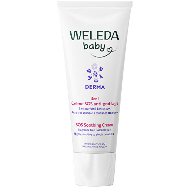 Weleda Derma SOS raminamasis kremas – raminamasis SOS kremas 3 viename