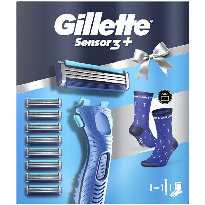 Gillette Sensor3+ rinkinys – dovanų rinkinys