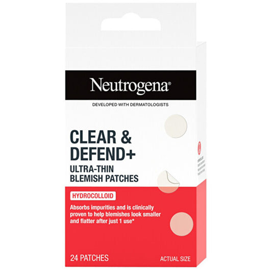 Neutrogena Clear & Defend+ Blemish Patches ultra-thin patches for skin imperfections
