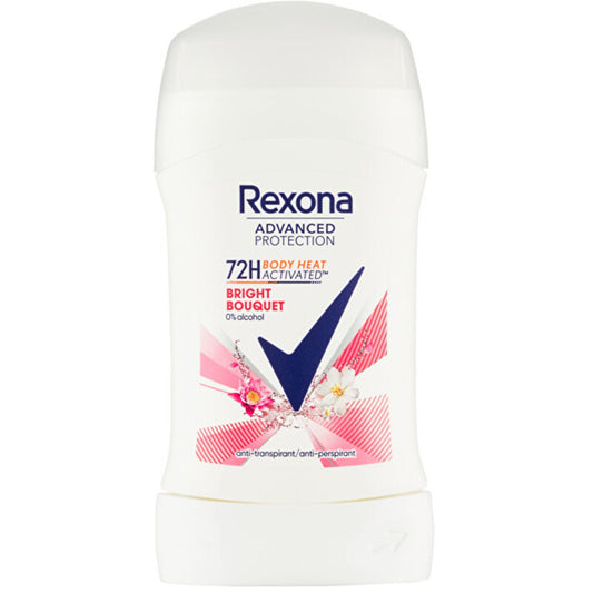 „Rexona Advanced Protection Bright Bouquet“ antiperspirantas – kietos konsistencijos antiperspirantas