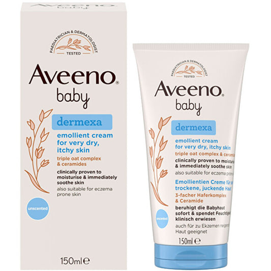 Aveeno Baby Dermexa minkštinamasis kremas - minkštinamasis kremas