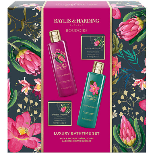 „Baylis & Harding Boudoire Tropical Paradise“ dušo rinkinys – dovanų rinkinys