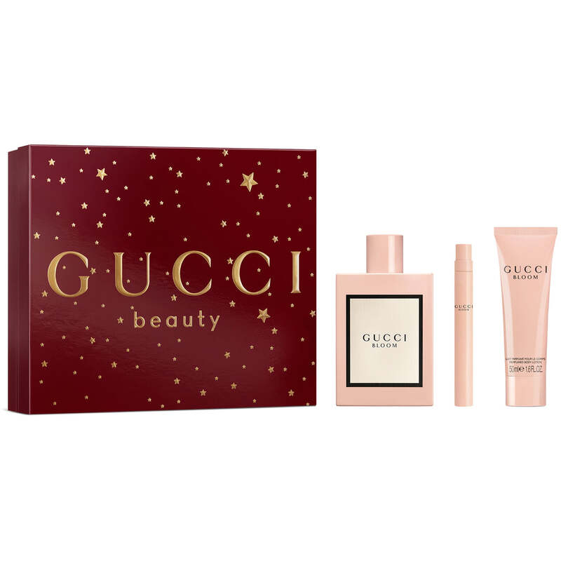 Gucci Beauty Bloom Gift Set EDP 100 ml, body lotion 50 ml and miniature 10 ml