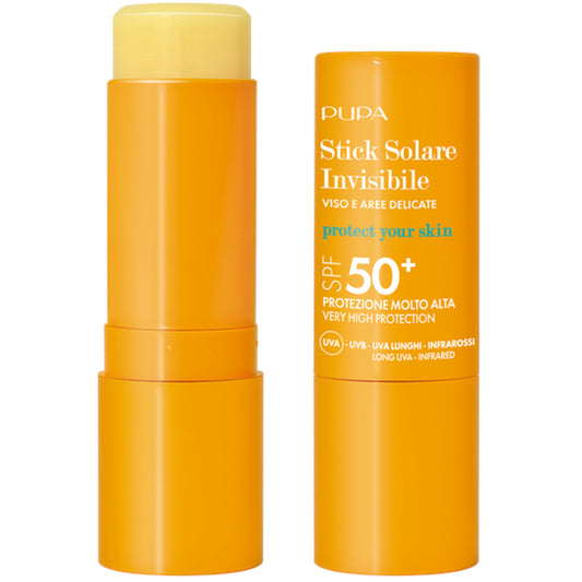 Pupa „Invisible Sun Stick“ SPF 50+ – apsauginis pieštukas nuo saulės