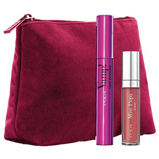 Pupa Blakstienų priauginimo ir „Miss Pupa“ blizgių rinkinys – dovanų rinkinys