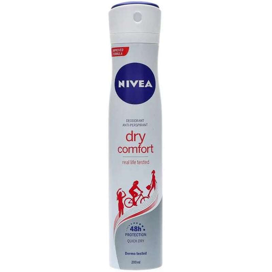 Nivea „Dry Comfort“ 72 val. dezodorantas su apsauga nuo saulės
