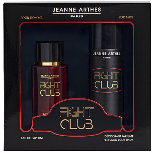 Jeanne Arthes Fight Club Gift Set EDP 100 ml and Deospray 200 ml