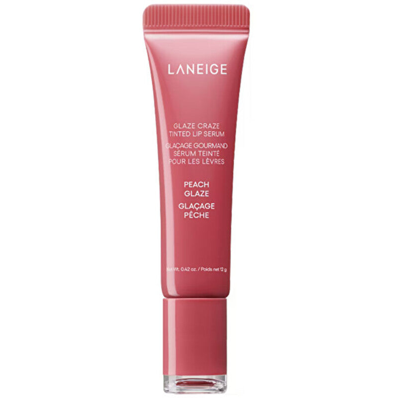 Laneige Peach Glaze tonuotas lūpų serumas - tonuotas lūpų serumas