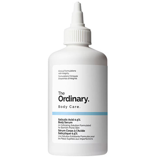The Ordinary Salicilo rūgšties 0,5 % kūno serumas – kūno serumas nuo odos netobulumų