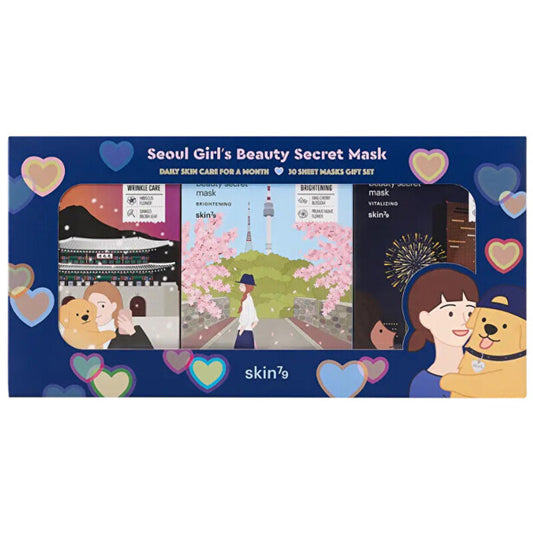 skin79 Seulo merginos grožio paslapties kaukių rinkinys - dovanų rinkinys