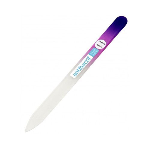 Blažek Antibactif - Antibacterial glass nail file violet
