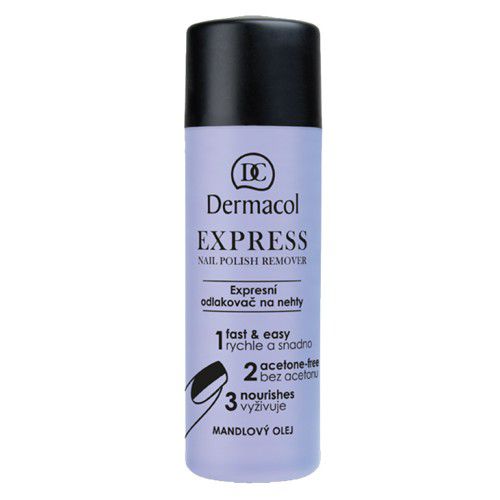 Dermacol Express Nail Polish Remover - Express nail polish remover 120ml