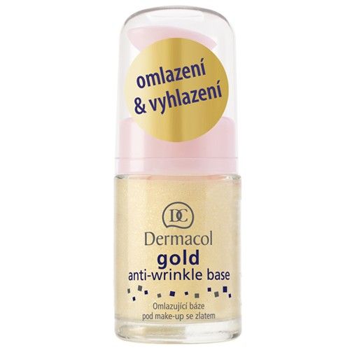 Dermacol Gold Anti-Wrinkle Base - Rejuvenating base under make-up with gold 20ml