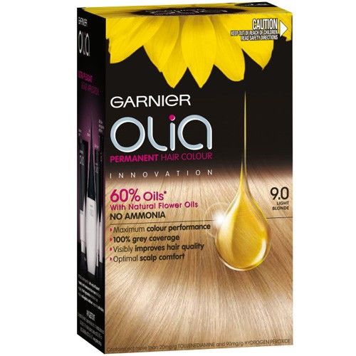GARNIER Garnier Olia - Permanent oily hair color without ammonia 2.0 black