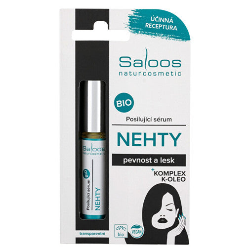 Saloos Stiprinamasis nagų serumas ORGANIC 7 ml