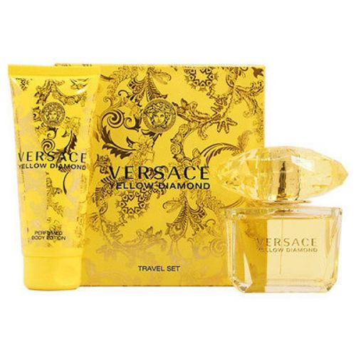 Versace Yellow Diamond Dovanų Rinkinys EDT ir 90 ml Kūno losjonas 100 ml Yellow Diamond